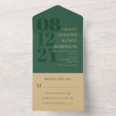 Recherche de hunter green invitations Minimaliste