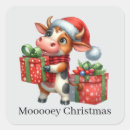 Recherche de vache noël autocollants Festif
