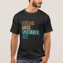 Recherche de légende depuis 1957 tshirts Vieux