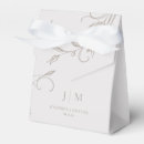 Recherche de vintage mariage ballotins Monogramme
