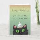 Recherche de chat noir anniversaire cartes Animal