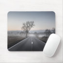 Recherche de route campagne tapis souris Route à parcourir