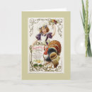 Recherche de menu thanksgiving cartes Vintage