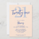 Recherche de pêche et bleu invitations Pour elle