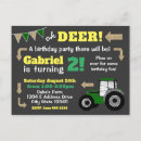 Zoek naar tractor birthday uitnodigingen Boy