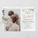 Recherche de watercolor eucalyptus mariage invitations Floral