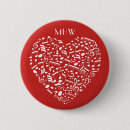 Recherche de coeur de musique badges Amour