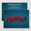Recherche de horror party invitations Effrayant