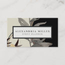 Recherche de feuille abstraite cartes visite Moderne