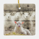 Recherche de moutons ornements Vintage