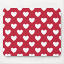 Recherche de coeur rouge tapis souris Motif