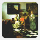 Recherche de vermeer autocollants Baroque