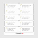 Zoek naar niet op dit adres stickers Gast adresetiketten