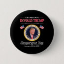 Recherche de président donald trump badges Américain