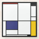 Recherche de piet mondrian dessous de verres Géométrique