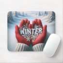 Recherche de scène neige tapis souris Hiver