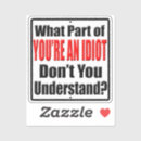 Zoek naar stomme stickers Zwart