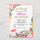 Recherche de flamand rose invitations Hawaïen
