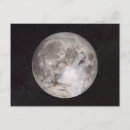 Recherche de lune de loup cartes postales Ciel