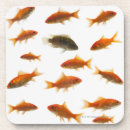 Recherche de poisson rouge dessous de verres Poissons