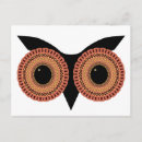 Recherche de motif de hibou cartes postales Pour tous