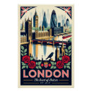 Recherche de londres posters De voyage rétro