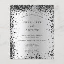 Recherche de papier métallique invitations Moderne