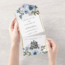 Recherche de watercolor floral mariage invitations Bleu poussiéreux