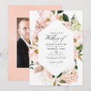 Recherche de hortensias roses invitations Aquarelle