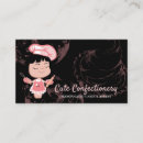 Recherche de fille chef cartes visite Pâtisserie
