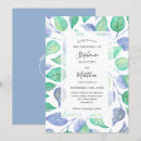 Recherche de peint mariage invitations Bleu poussiéreux