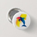 Zoek naar dolfijnen buttons Dier