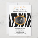 Recherche de zebra print invitations Élégant
