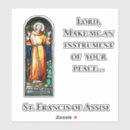 Recherche de saint francis autocollants Religieux