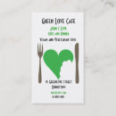 Recherche de végétarien cartes visite Légumes