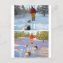 Recherche de chiot de noël cartes postales Keeshond