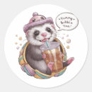 Zoek naar fretten stickers Grappig