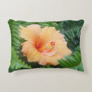 Recherche de fleur orange coussins Hibiscus
