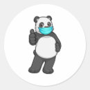 Recherche de visage de panda autocollants Ours