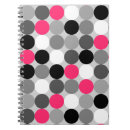 Zoek naar stippen notitieboeken Zwart wit