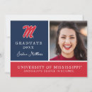 Recherche de graduation 14x19 invitations Université du mississippi