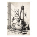 Zoek naar oude gitaar posters Vinyl