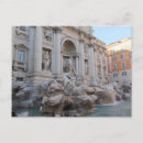 Recherche de fontaine de trevi cartes postales Sculpture