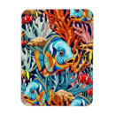 Recherche de poissons tropicaux magnets Corail