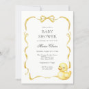Recherche de ducky baby shower invitations À