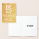 Zoek naar 5 jaar kaarten Eenvoudig