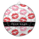 Recherche de impression jeux de fléchettes Motif des lèvres