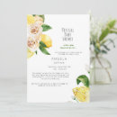 Recherche de lemon baby shower invitations Bébé