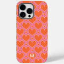 Recherche de coeur orange iphone coques Amour