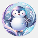 Recherche de pingouins autocollants Neige